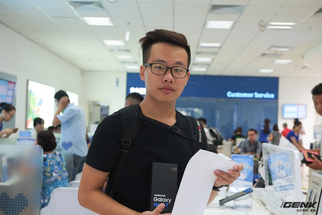 Anh Hưng - một người dùng Note7 sẽ tiếp tục trung thành với Samsung sau vụ việc này 