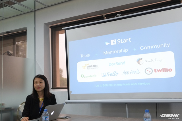  Bà Alice Wei - Trưởng Bộ phận Phụ trách Đối tác Sản phẩm Khu vực của Facebook tại Đông Nam Á ​chia sẻ về Facebook Hackathon 