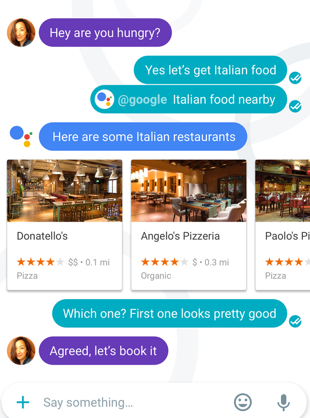  Sử dụng Google Assistant như một chat bot để tra cứu và gửi ngay cho bạn bè thông tin cụ thể 
