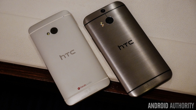  HTC One M7 với HTC One M8 