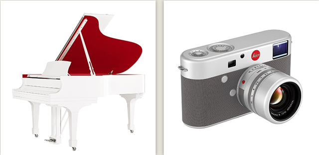  Chiếc piano và camera Leica qua đôi tay thiết kế của Jony Ive 