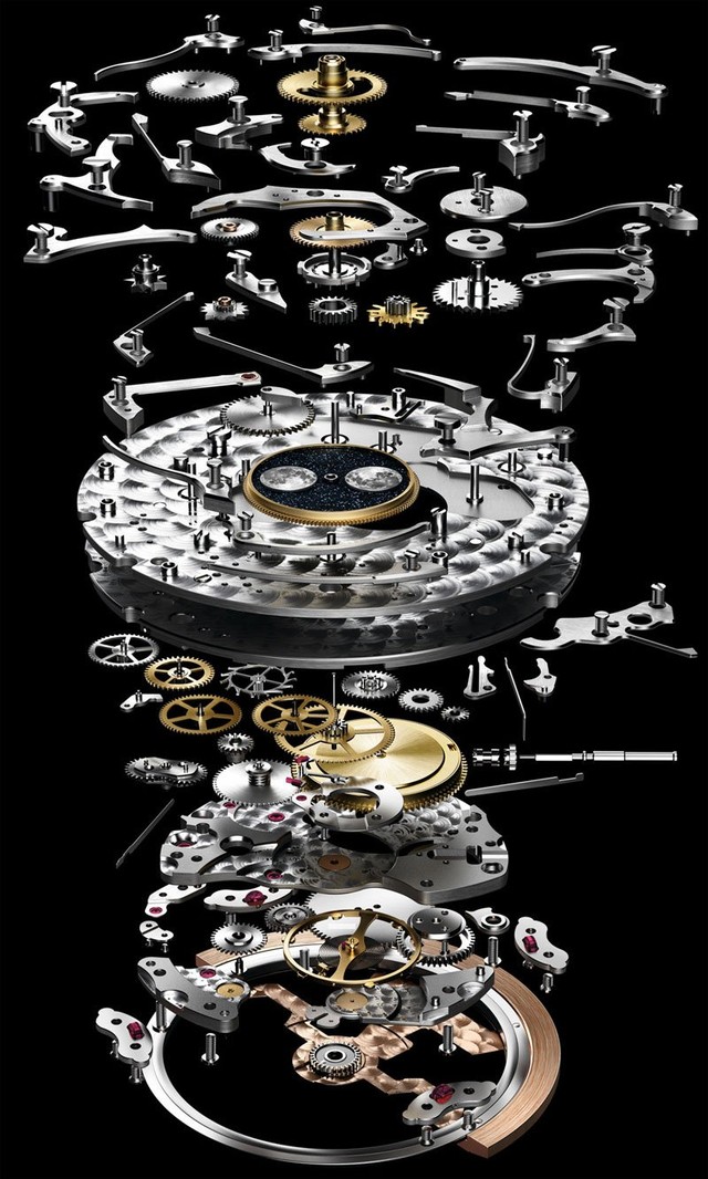  Hãng sản xuất đồng hồ đeo tay nổi tiếng Audemars Piguet đã mổ xẻ chính chiếc Royal Oak Offshore Grande Complication của mình. 