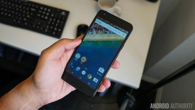  Nexus 5X, một sản phẩm được LG phát triển cho Google. 