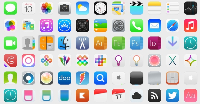  Icon ứng dụng trên iOS của Apple. 