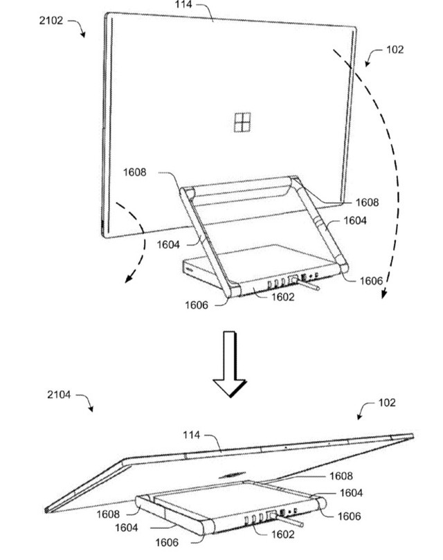  Microsoft sẽ ra mắt một chiếc máy tính Surface All-in-one khá giống với iMac của Apple. 