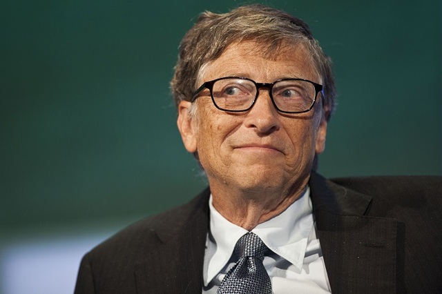 Bill Gates, tỉ phú, đồng sáng lập hãng phần mềm lớn nhất thế giới Microsoft. 