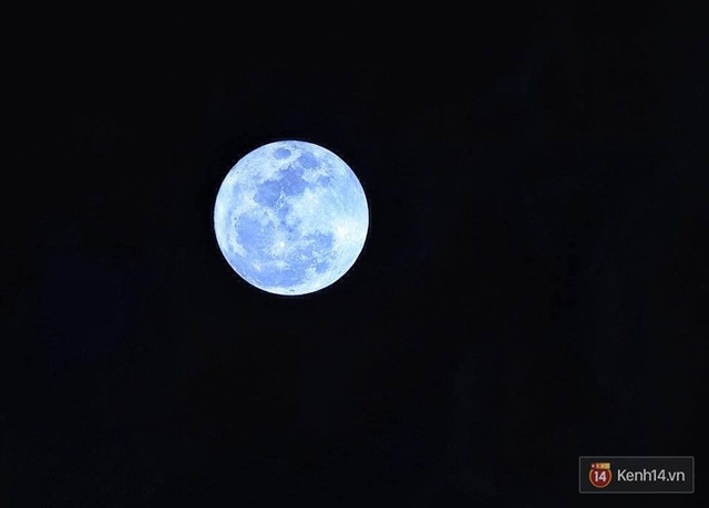 Siêu trăng được chụp tại Mỹ Đình, Hà Nội (Ảnh: Đại Nguyễn Thế)