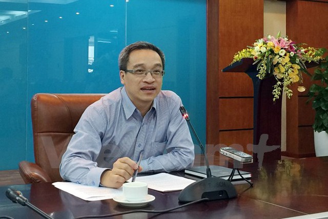 Thứ trưởng Phan Tâm cho biết việc chuyển đổi mã vùng điện thoại cố định phù hợp thông lệ quốc tế. (Ảnh: T.H/Vietnam ) 