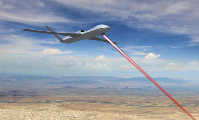  Vũ khí laser bay dự kiến bắt đầu thử nghiệm trong năm 2020. Đồ họa: General Dynamics. 