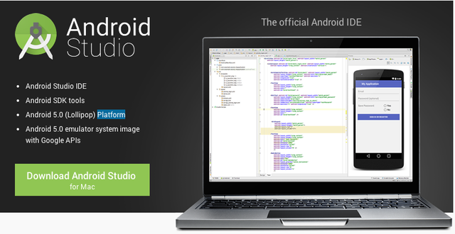  Android Studio trên macOS 