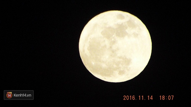 Ngày 14/11 này là lần Mặt Trăng ở gần Trái Đất nhất kể từ tháng 1/1948. (Ảnh: Minh Kỳ)