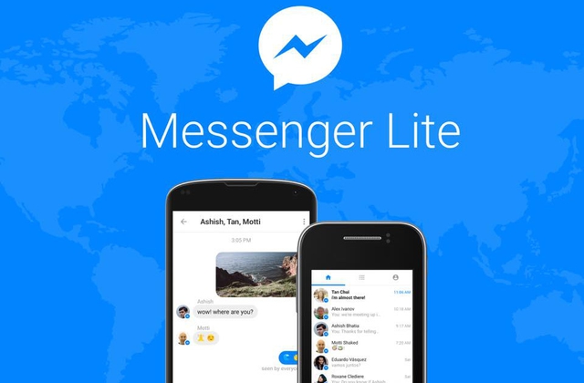  Messenger Lite là phiên bản rút gọn của Facebook Messenger cho các máy cấu hình thấp 