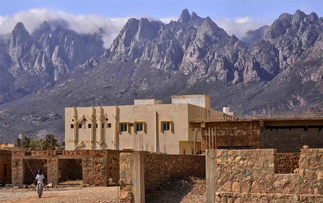  Một ngôi làng trên đảo Socotra 