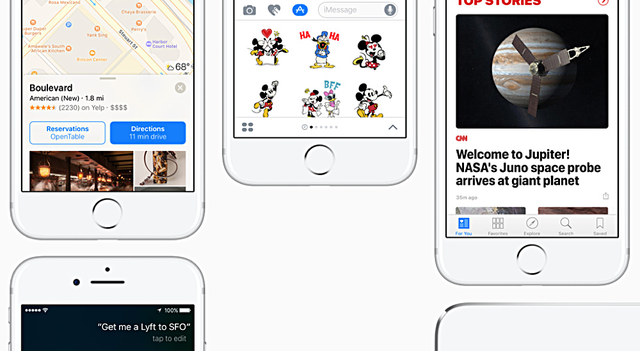  iOS 10 là một bản cập nhật lớn với nhiều thay đổi 