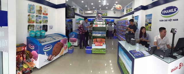  Vinamilk là công ty lớn tại thị trường Việt Nam về kinh doanh sữa. 