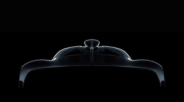  Mercedes-AMG cũng không kém cạnh McLaren khi tung ra hình ảnh của mẫu siêu xe mới. Dự án Một sẽ sử dụng một phiên bản động cơ của Công thức 1 