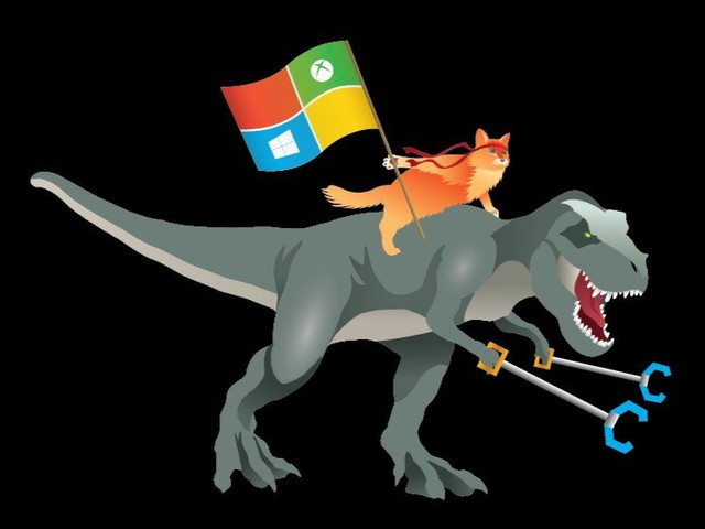  Linh vật Windows Insider Ninjacat. 