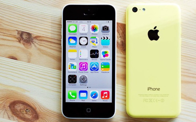  Việc ngừng bán ra iPhone 5C cũng là lí do đẩy giá trung bình của iPhone tăng lên trong năm nay 