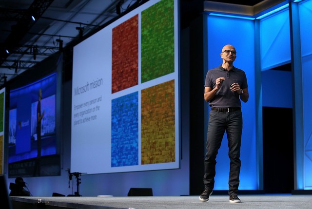  Satya Nadella, CEO của Microsoft 