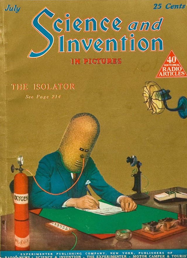  The Isolator từng được lên trang nhất của tạp chí Khoa học và phát minh rất danh giá trong những năm 20 thế kỷ trước 