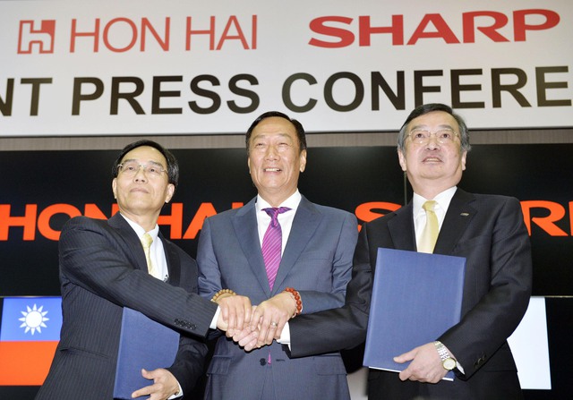  Foxconn đã thành công trong thương vụ mua lại Sharp hồi năm ngoái. 