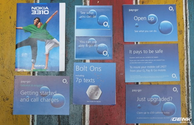  Bên cạnh sách của Nokia, chúng ta còn có một số thông tin của nhà mạng O2. 
