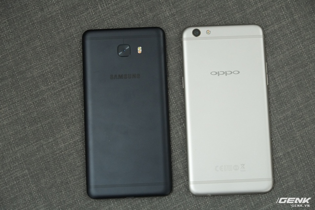  Samsung Galaxy C9 Pro và Oppo F3 Plus 