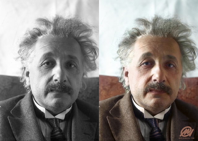  Chân dung Albert Einstein. 