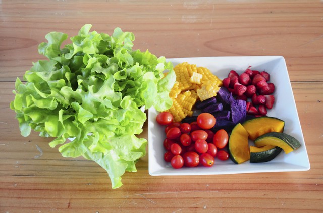 5 khẩu phần rau quả là một nguyên tắc quan trọng của chế độ ăn 5:5:5