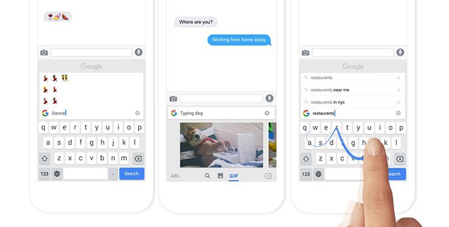  Gboard, ứng dụng bàn phím dành cho thiết bị Android của Google 