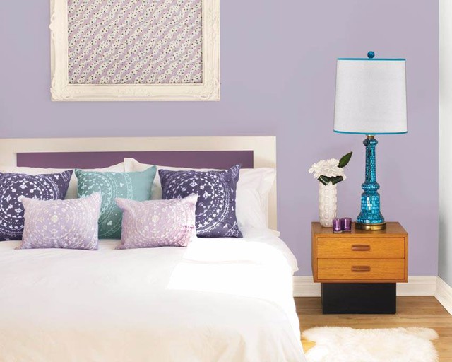 Phòng ngủ với gam màu phấn nhẹ nhàng. Cloudberry sẽ thật tuyệt hơn nếu được sử dụng trong không gian của những đứa trẻ 