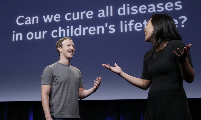  Mark Zuckerberg cùng vợ mình là Priscilla Chan cam kết sẽ đầu tư 3 tỷ USD để chữa trị mọi bệnh tật 