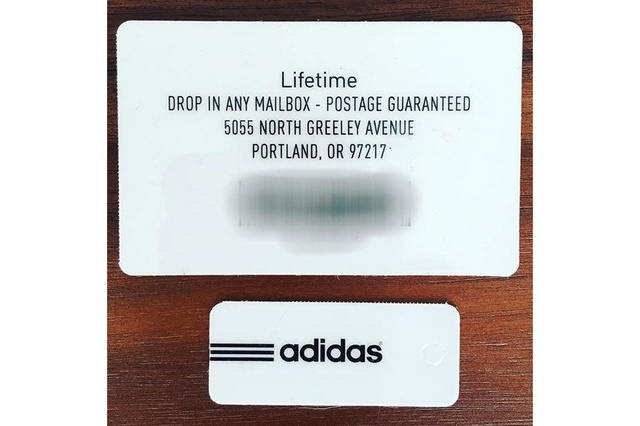  Wexler khoe tấm Gift Card được adidas dành tặng trên Instagram 