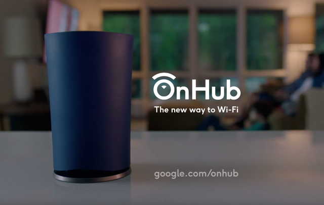  OnHub được Google ra mắt vào năm ngoái. 