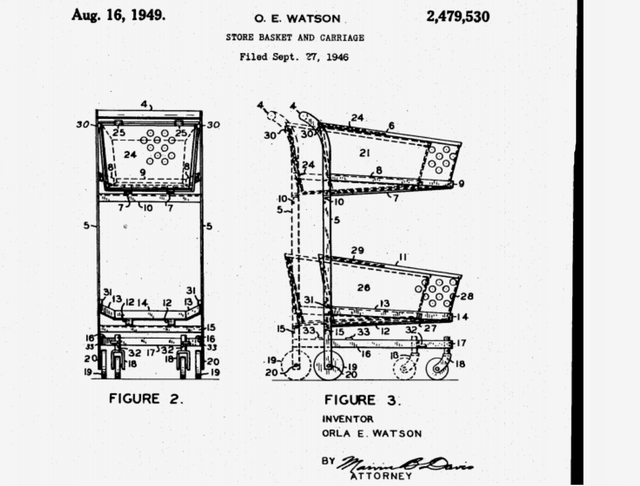 
Mẫu xe đẩy với phần lưng xếp được giống các xe đẩy ngày nay của Watson
