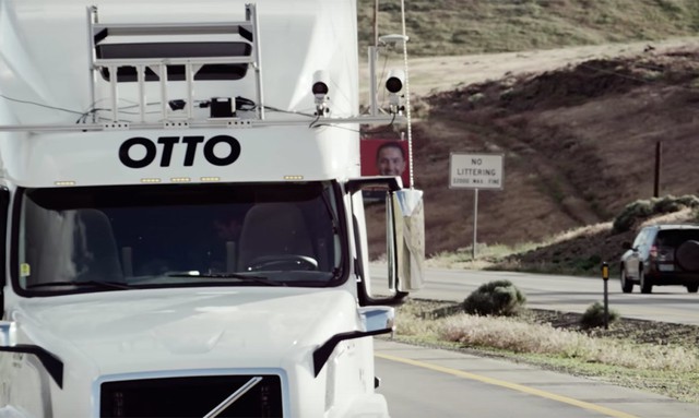  Otto, công ti chuyên lắp đặt radars, camera và cảm biến laser để các xe tải có thể tự lái 