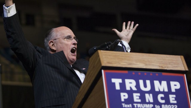  Ông Rudy Giuliani. 