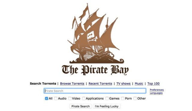  Kết quả tìm kiếm trên Google liên quan tới các trang web vi phạm bản quyền như Pirate Bay sẽ bị hạn chế. 