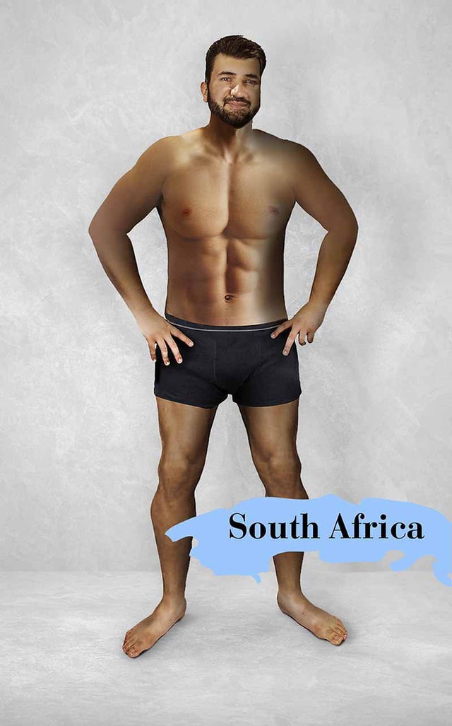  Nam Phi thích đàn ông phải láng mịn sạch sẽ, da ngăm đen khoẻ mạnh, cao to múi vừa, râu tóc vừa phải 