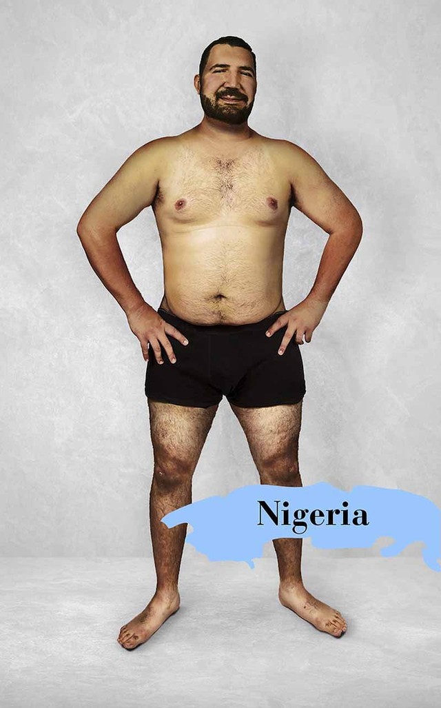  Trai đẹp Nigeria trông vô cùng gấu: To cao, béo tốt, da ngăm đen và rất nhiều lông 