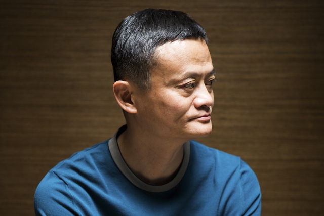  Chủ tịch Alibaba Jack Ma. Ảnh: Tony Law 