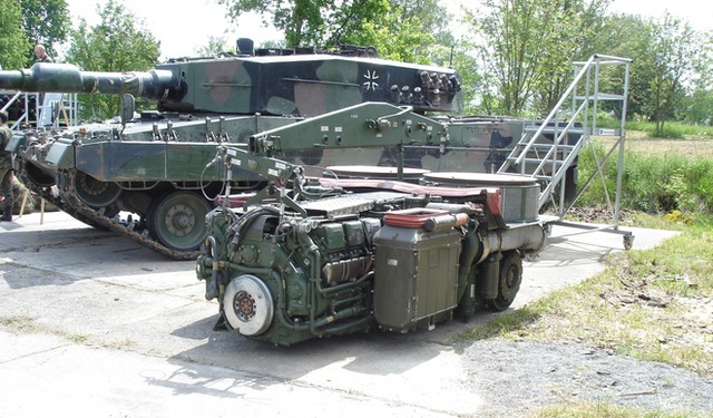  Động cơ MTU MB 873 - trái tim của Leopard 2 