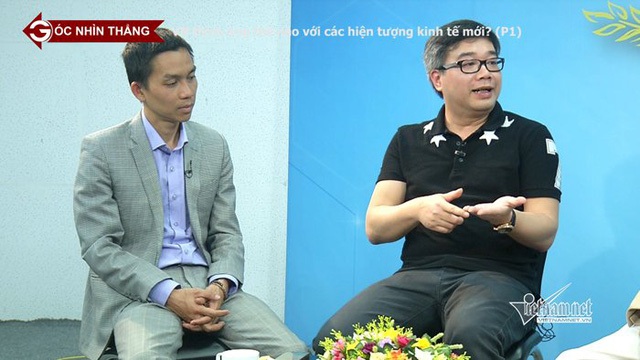  TS Nguyễn Đức Thành và ông Đỗ Hoài Nam chia sẻ về Uber - mô hình kinh tế chia sẻ tại Góc nhìn thẳng 