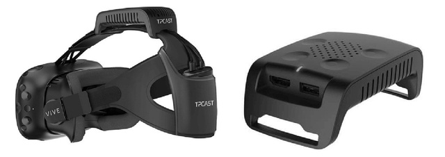  Chiếc adapter không dây của TPCast cho Vive. 