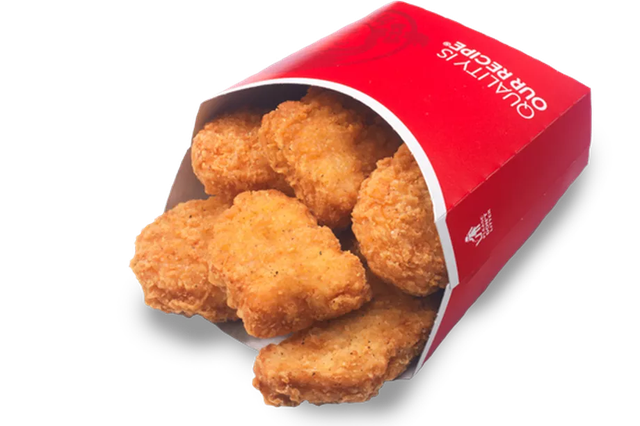  Gà nugget của Wendy đây, đáng với 18 triệu retweet lắm. 