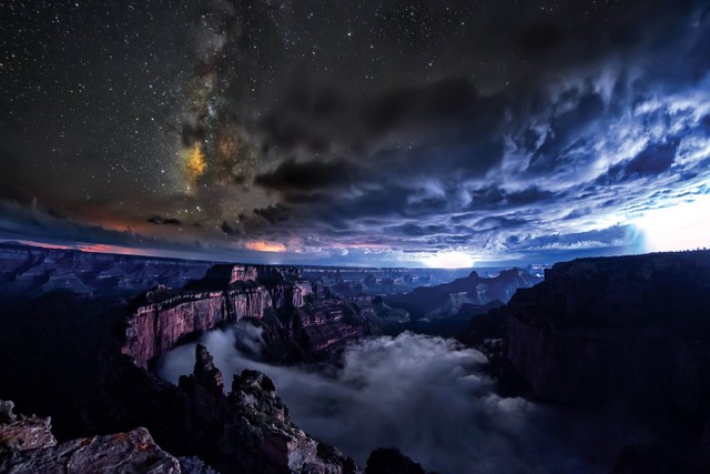  Công viên quốc gia Grand Canyon ở Arizona 