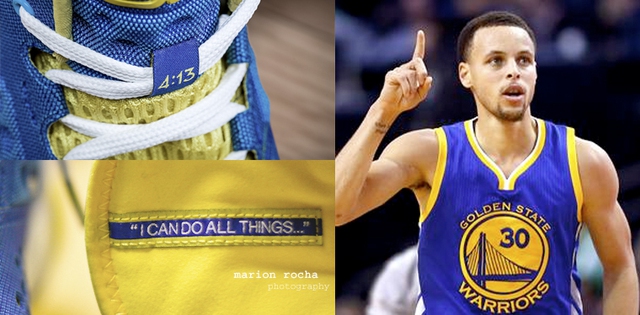  Stephen Curry với khẩu hiệu I can do all things đã truyền lửa cho một bộ phận không nhỏ những người yêu bộ môn bóng rổ 