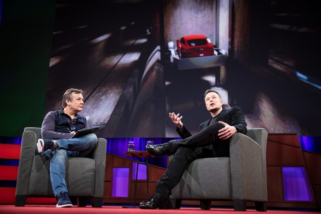  Musk điều hành một số buổi hội thảo của TED trong ngày 28/4 
