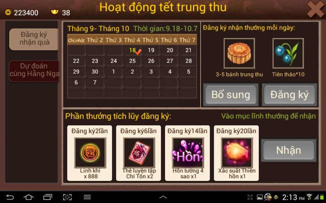 Game thủ tam quốc chibi rủ nhau đi nhận bánh trung thu