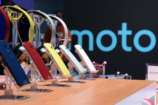 Điện thoại Moto X chính thức ra mắt: Thiết kế nhiều màu sắc, tính năng ấn tượng